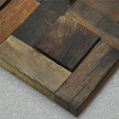 Повторно используйте деревянные панели стены мозаики, доску стены шлюпки деревянные/Сидингс для украшения дома